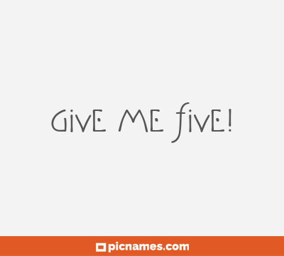 Give Me Five!